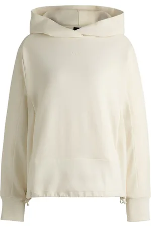 HUGO BOSS Logo-embroidered hoodie