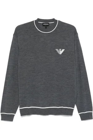 Emporio Armani Marl-knit sweater
