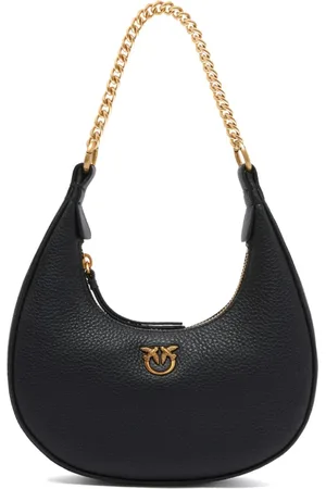 Pinko Love Birds-plaque shoulder bag