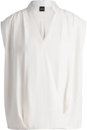 HUGO BOSS V-neck blouse