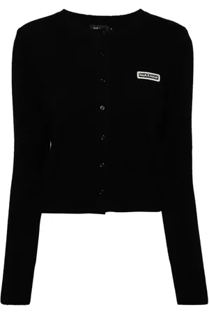 tout a coup Logo-patch cardigan