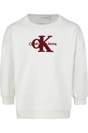 Calvin Klein Logo-embroidered sweatshirt