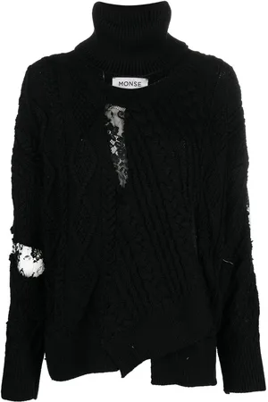 MONSE Cable-knit jumper