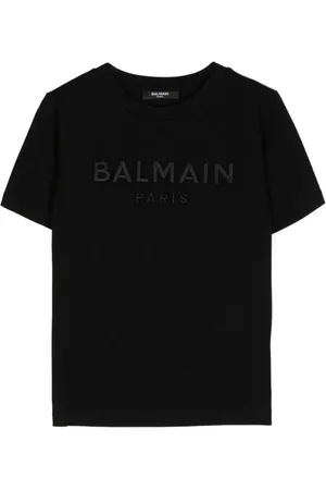 Balmain Logo-embroidered T-shirt