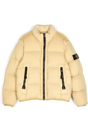 Stone Island Compass-badge down jacket