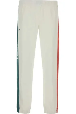 Lacoste Side-stripe track pants