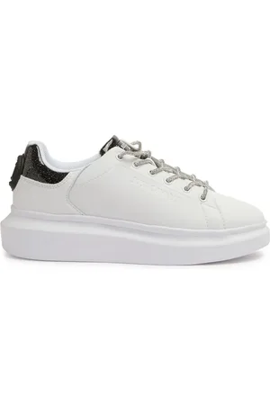 Roberto Cavalli Logo-patch sneakers