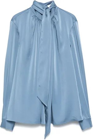 Claudie Pierlot Pussy-bow collar blouse