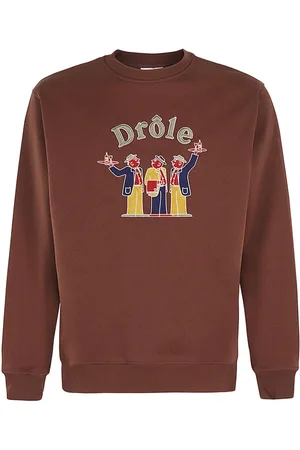 Drôle de Monsieur Logo-print sweatshirt