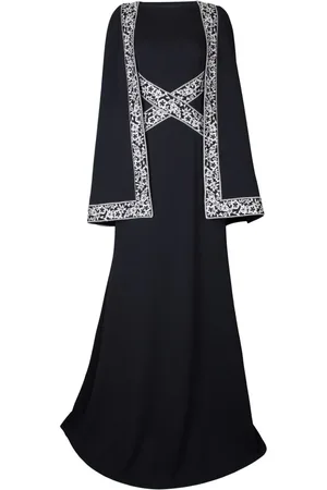 Tadashi Shoji Bian cape gown