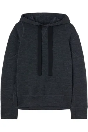 Jil Sander Drawstring wool hoodie