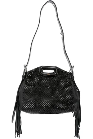 Maje Rhinestone-embellished tote bag