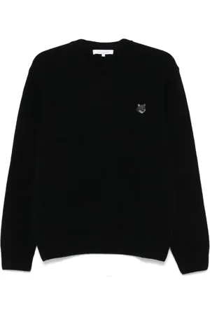 Maison Kitsuné Fox-motif sweater