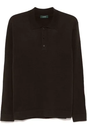 ZANONE Knitted polo shirt
