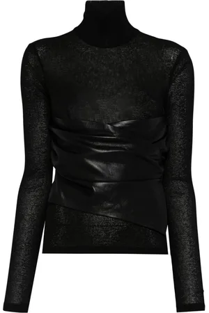 Nanushka Contrast-panel top