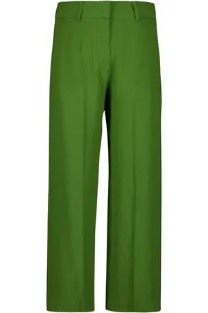 Paula Silk crepe trousers