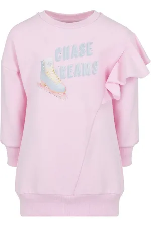 Lapin House Asymmetrical ruffle sleeve jumper dress