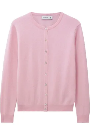 PRINGLE OF SCOTLAND Round-neck cashmere cardigan
