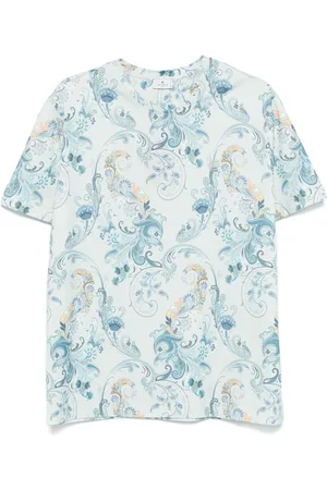 Etro Paisley-print cotton T-shirt