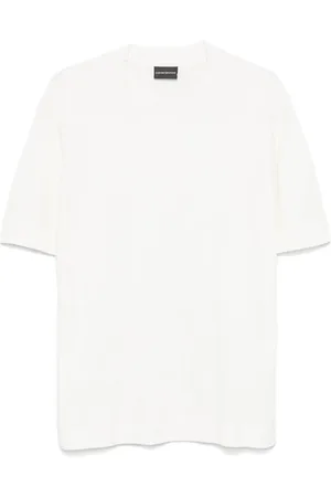 Emporio Armani Logo-embroidered T-shirt