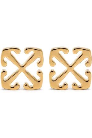 OFF-WHITE MINI ARROW EARRINGS