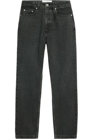 Ami High-rise straight-leg jeans