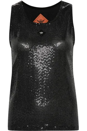 MCM Logo-patch tank top