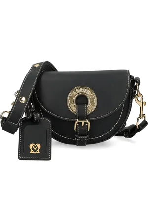 Moschino Logo eyelet crossbody bag