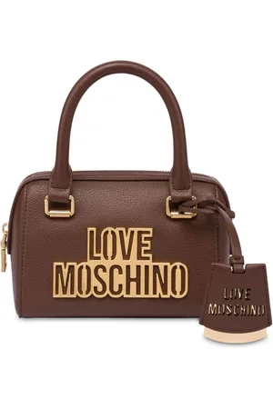 Moschino Logo-plaque tote bag