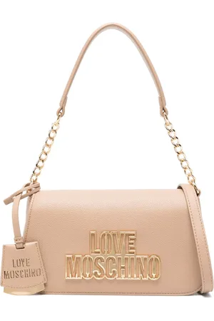 Moschino Logo-plaque shoulder bag