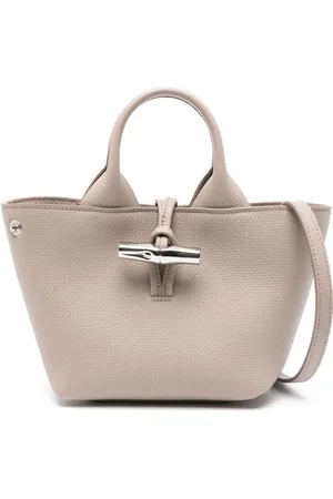 Longchamp Le Roseau XS leather tote bag