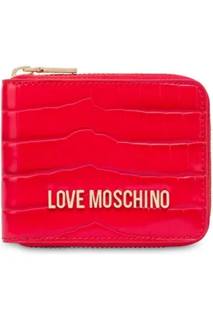 Moschino Logo-plaque wallet