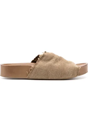 UMA WANG Distressed slides