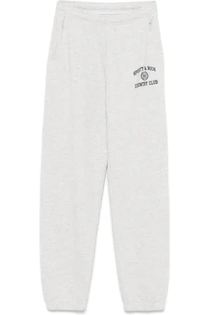 Sporty & Rich Varsity Crest track pants