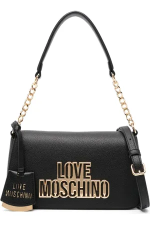 Moschino Logo-plaque shoulder bag