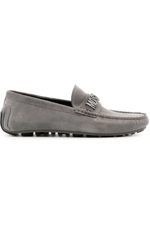 Moschino Logo-plaque detail loafers
