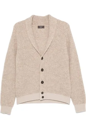PESERICO SIGN Shawl-lapel cardigan