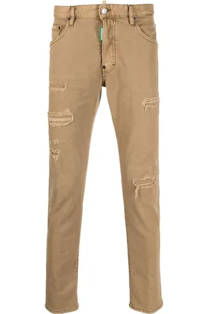 Dsquared2 Distressed straight-leg jeans
