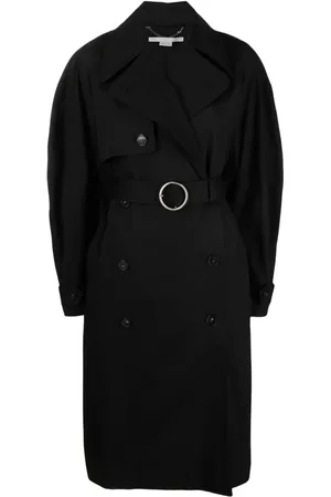 Stella McCartney Double-breasted belted trench coat