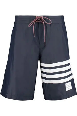 Thom Browne 4-Bar board shorts