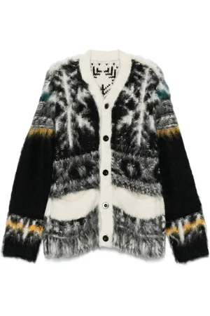 SACAI Abstract cardigan