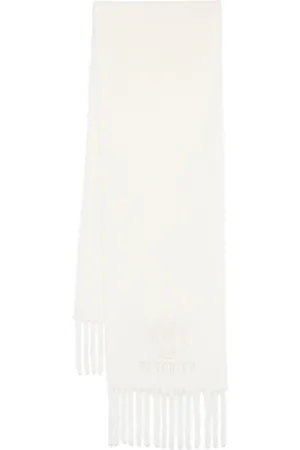 PESERICO SIGN Logo-embroidered scarf
