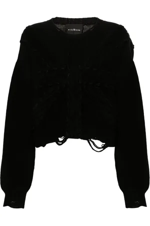 John Richmond Union Flag-embroidered jumper