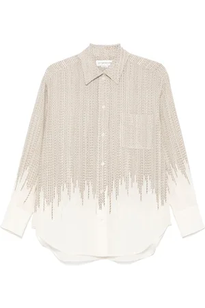 Victoria Beckham Geometric-pattern shirt