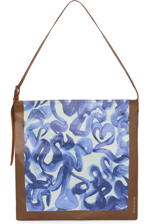 DRIES VAN NOTEN Printed scarf bag