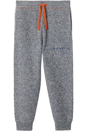 Burberry Logo-embroidered track pants