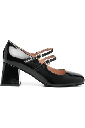 Moschino 60mm patent Mary Jane pumps