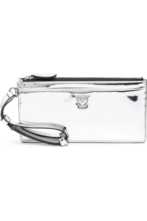 Pinko Metallic-effect wallet