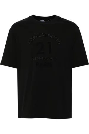 Karl Lagerfeld Logo-patch T-shirt