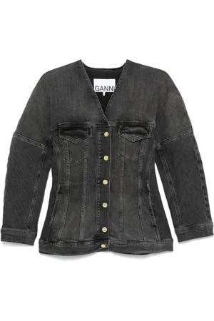 Ganni Washed denim jacket